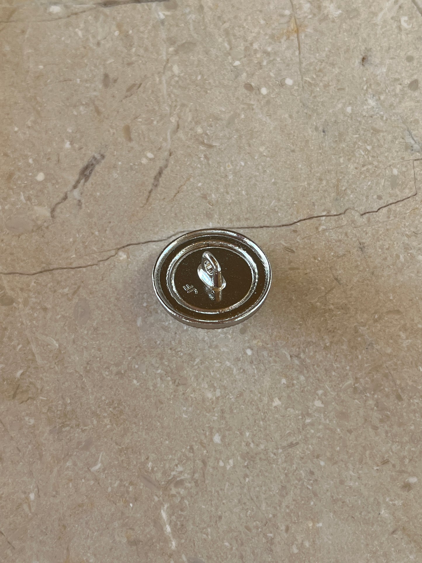 Elsa Button silver