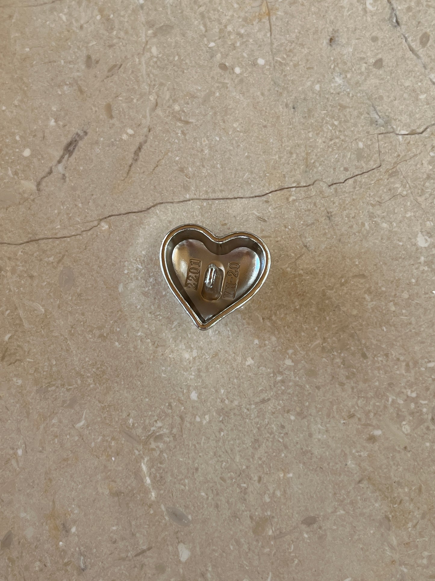 Serena Button silver