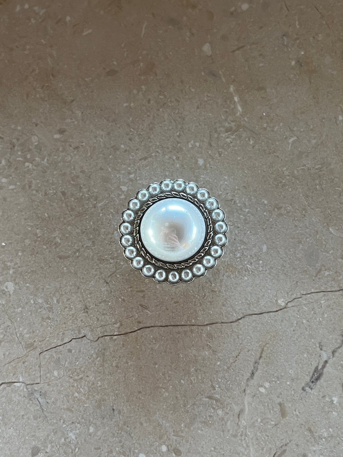 Violet button cover