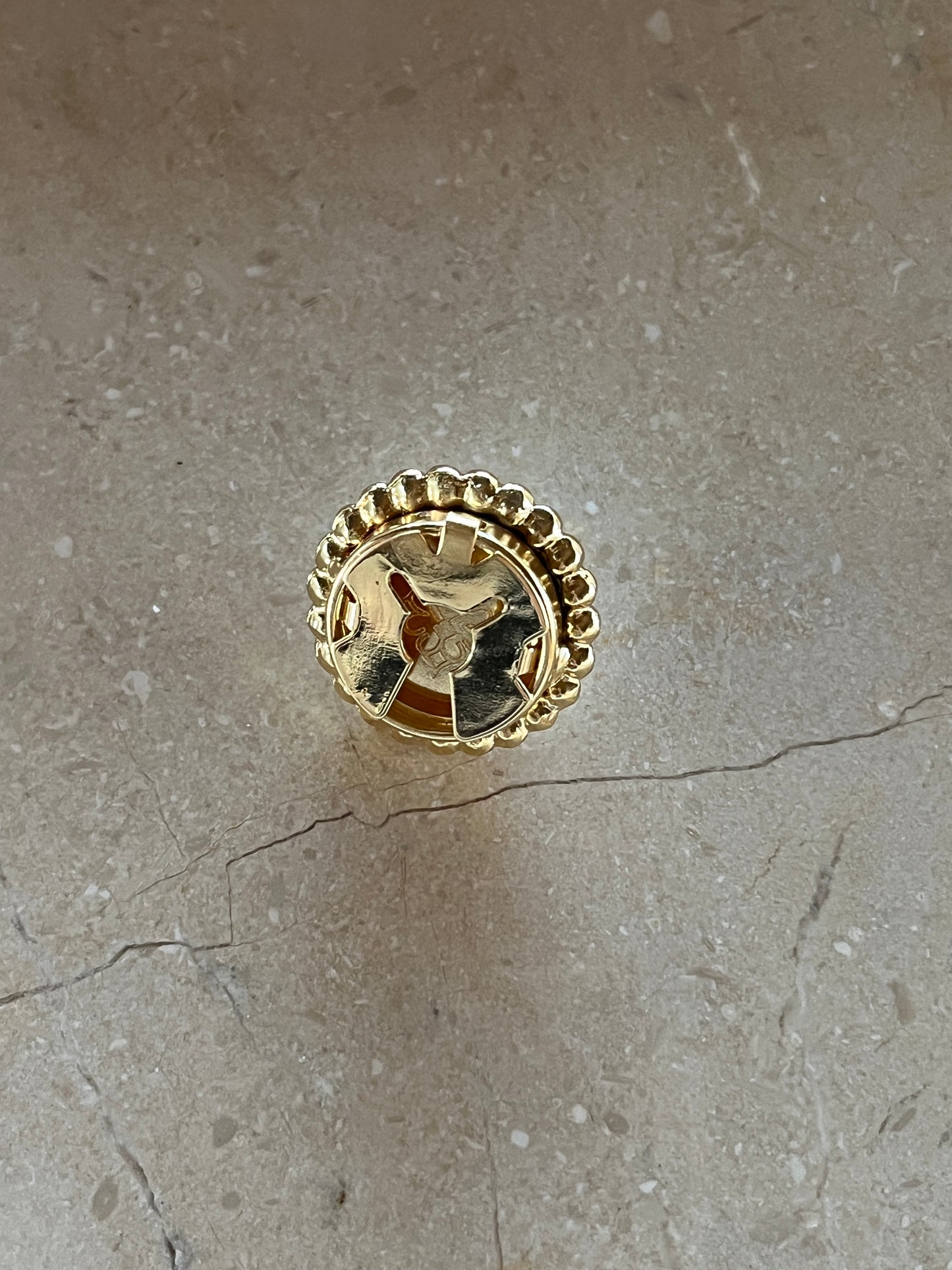 Violet button cover