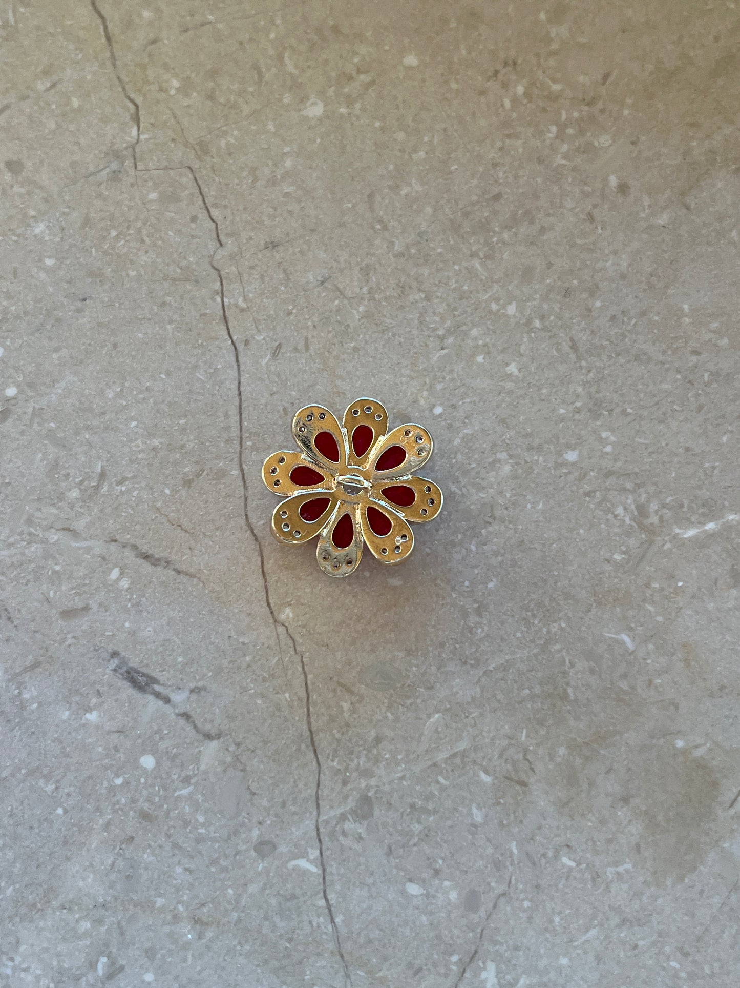 Limonade button red
