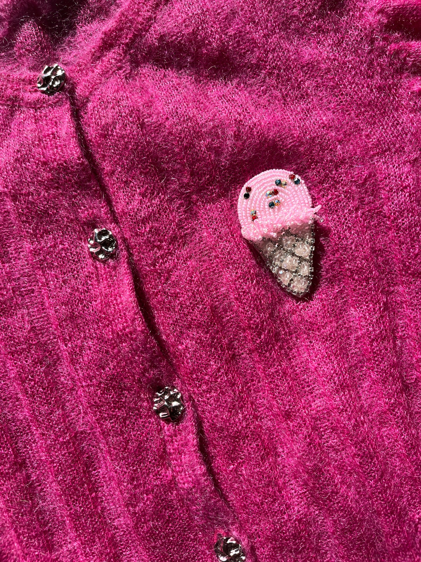 Icecream patches pink