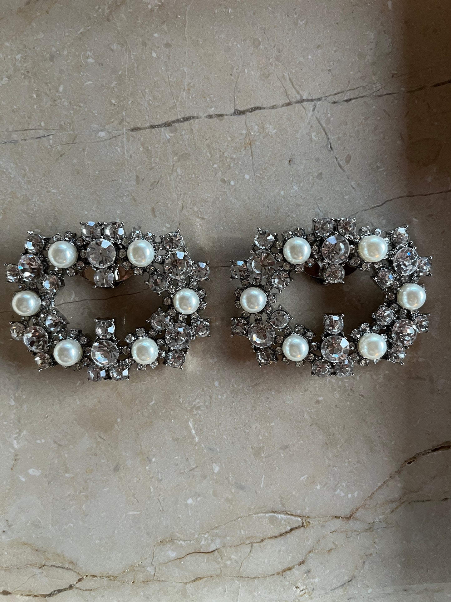 Amalie Shoe Buckles silver