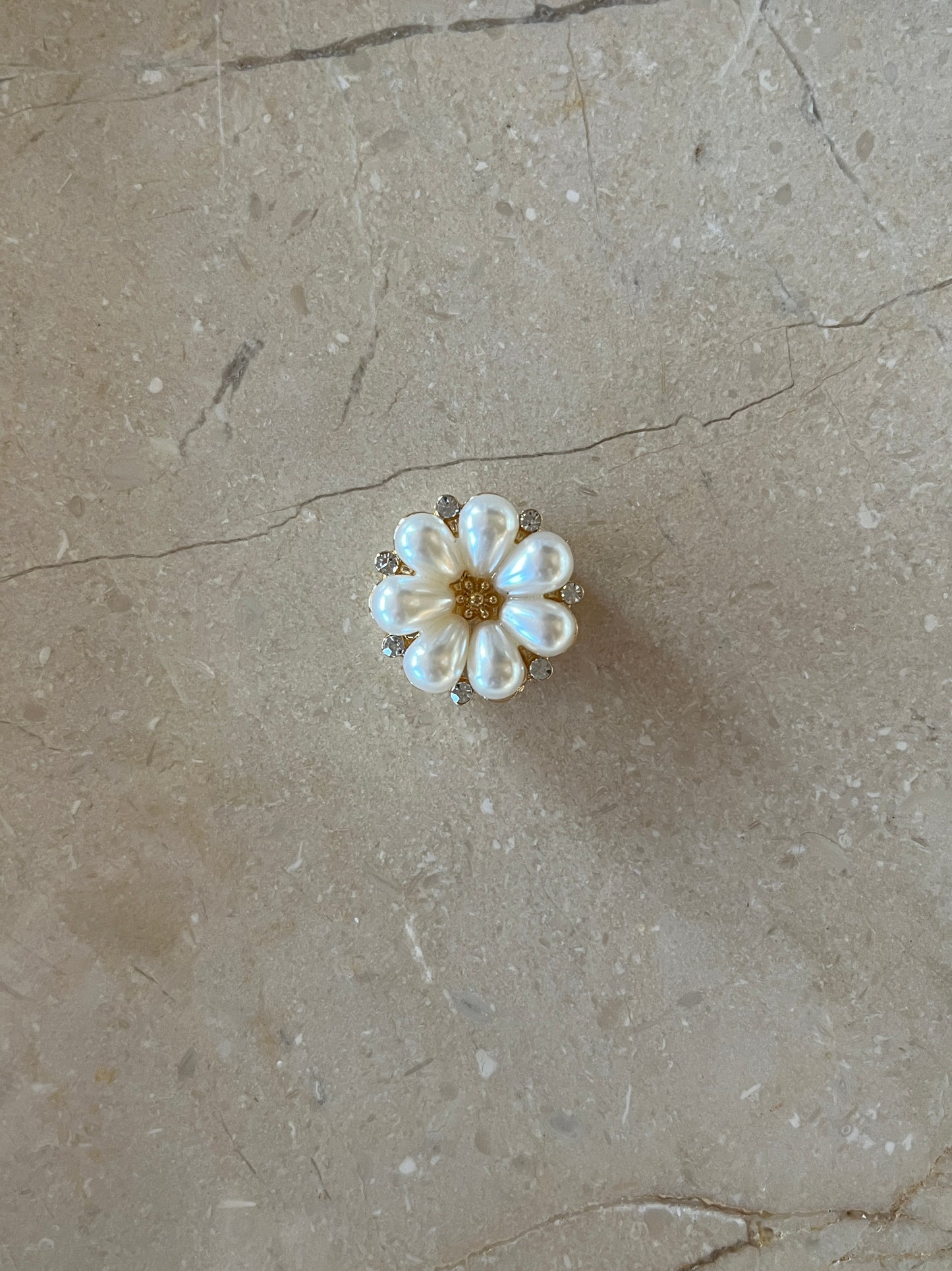 Sadie button cover gold