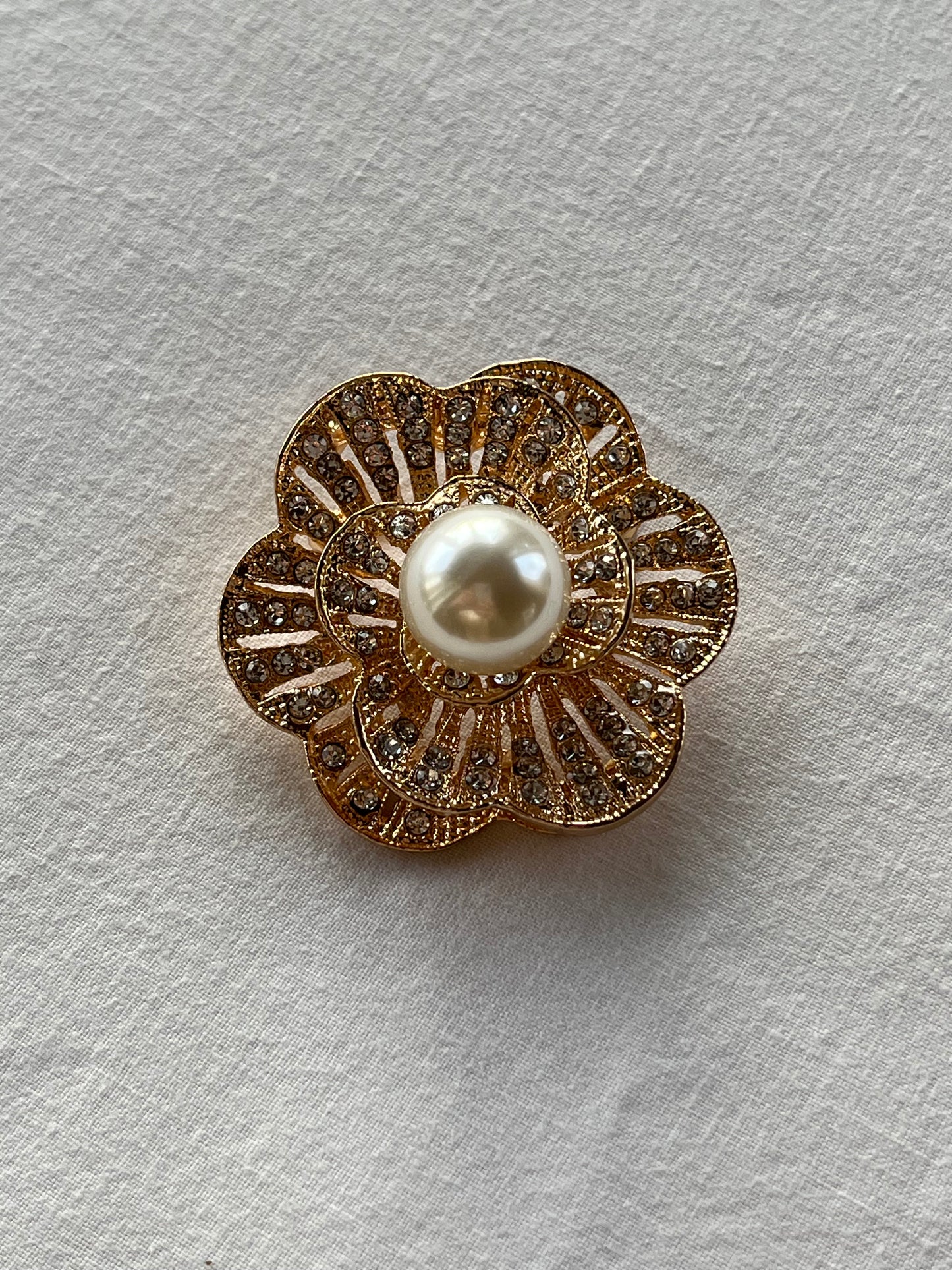Crystal Brooch