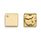 Four Gold Button Cover | One set