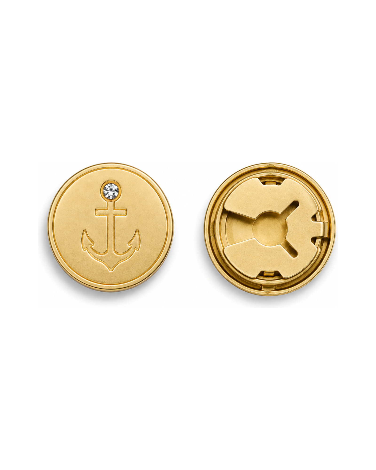 Anchor Gold Button Cover | One set
