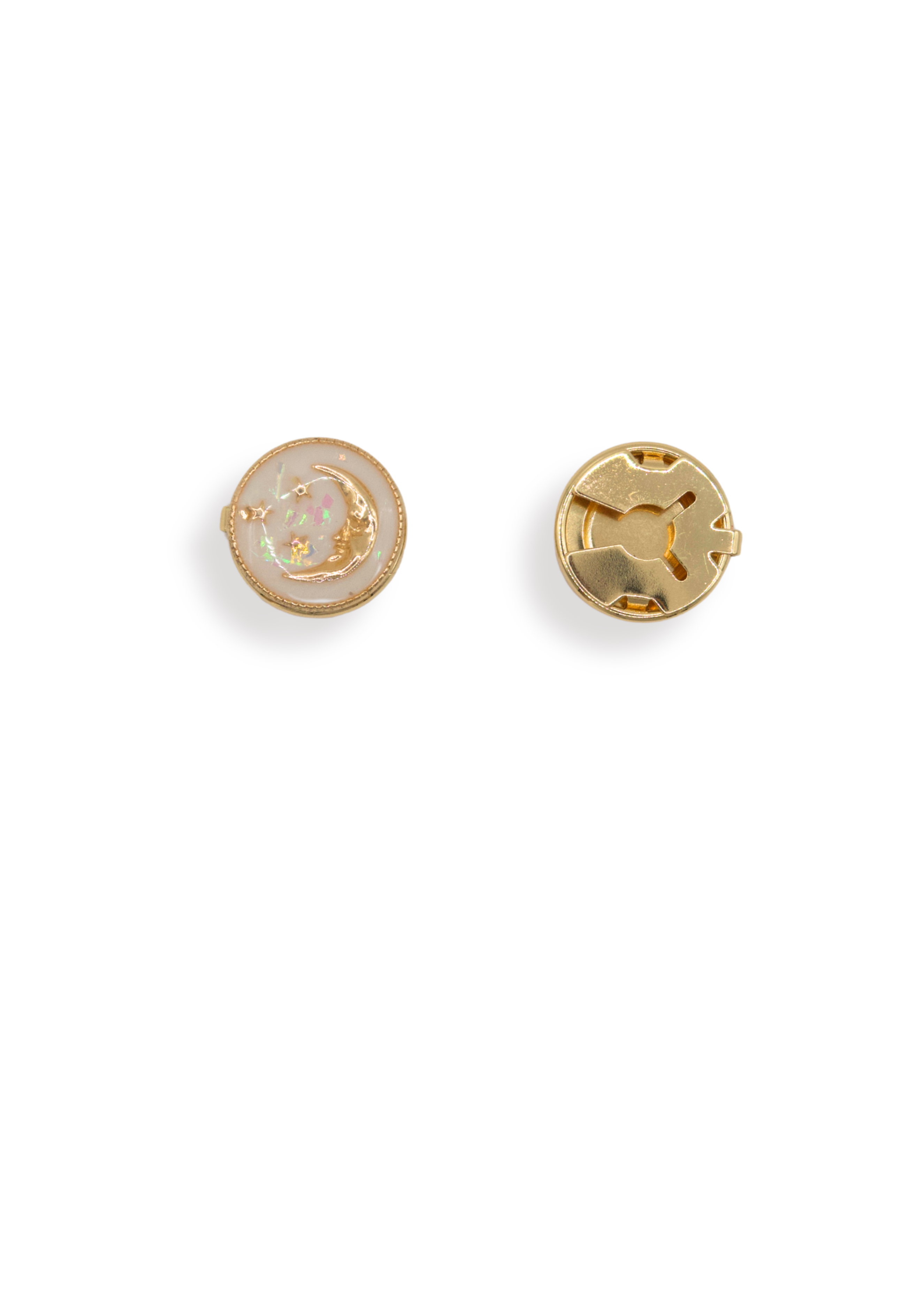 Moon button cover | One set