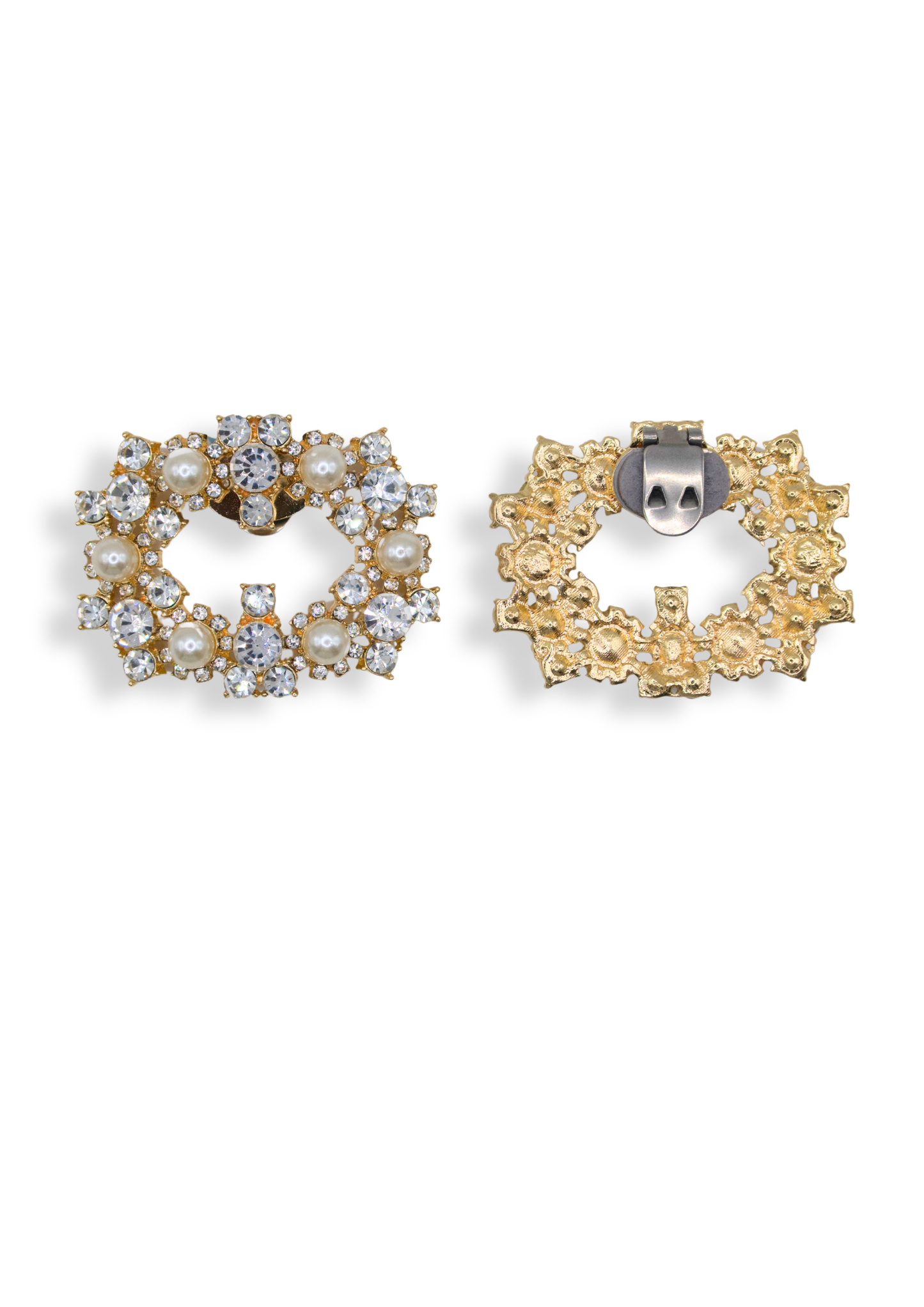 Amalie Shoe Buckles gold