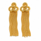 Golden Cascade Earrings
