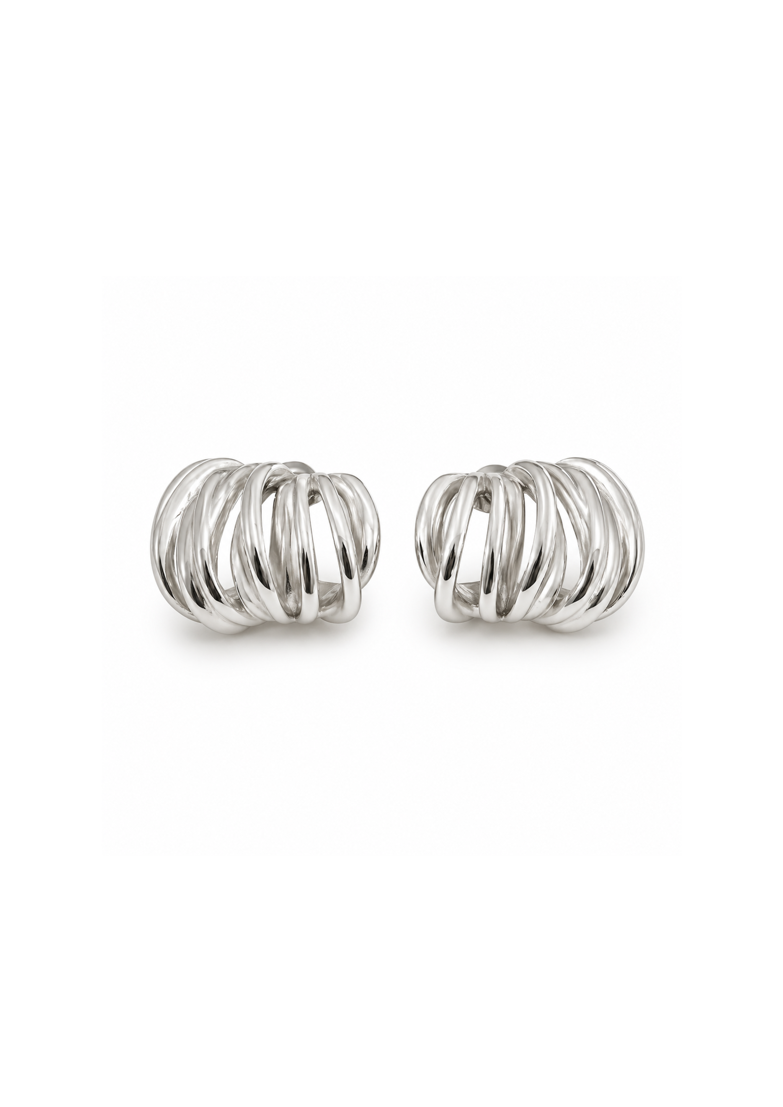 Sculpt Hoop Earrings