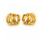 Sculpt Hoop Earrings