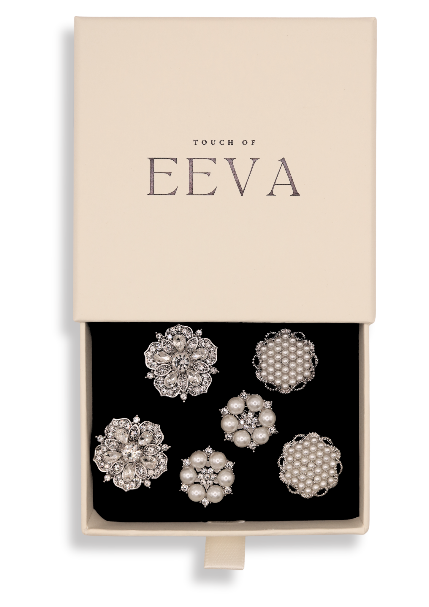 The Button Signature Set- Classic Silver