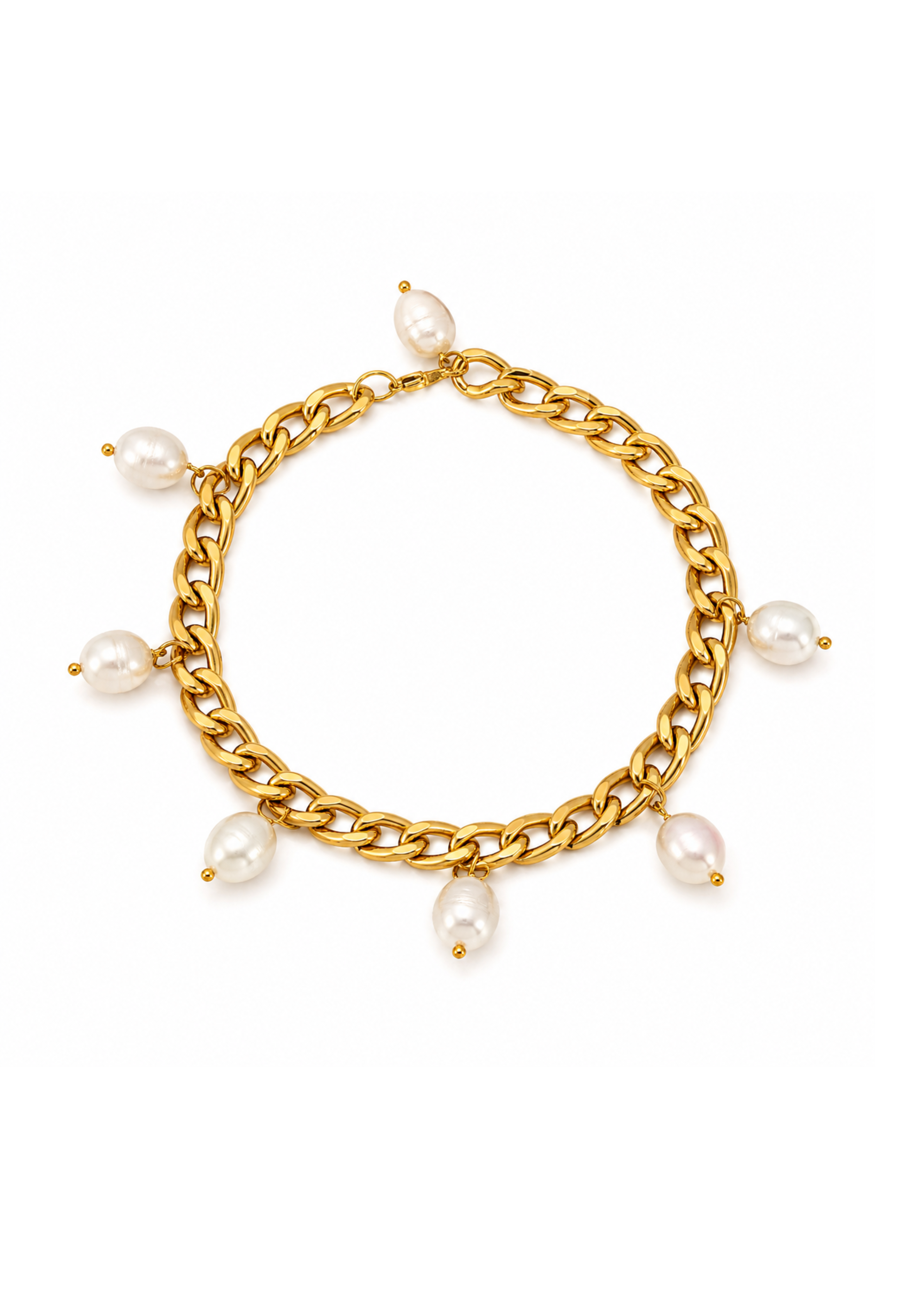 Pearl Charm Anklet