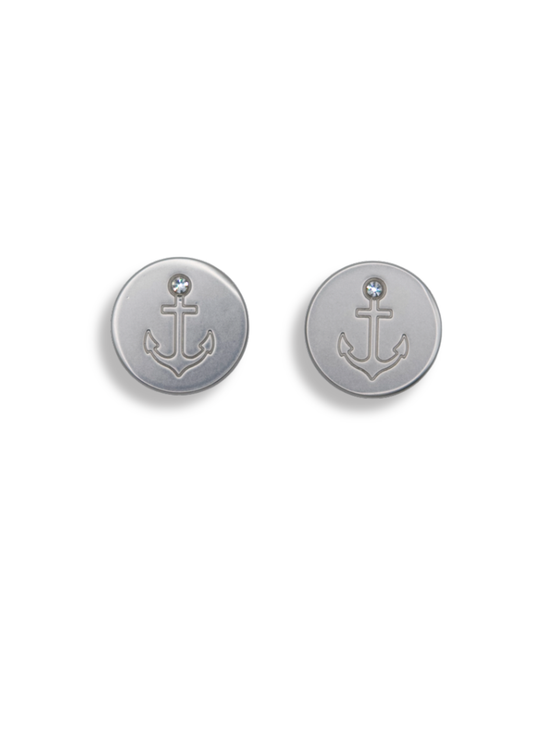 Anchor Silver Button Cover | One set