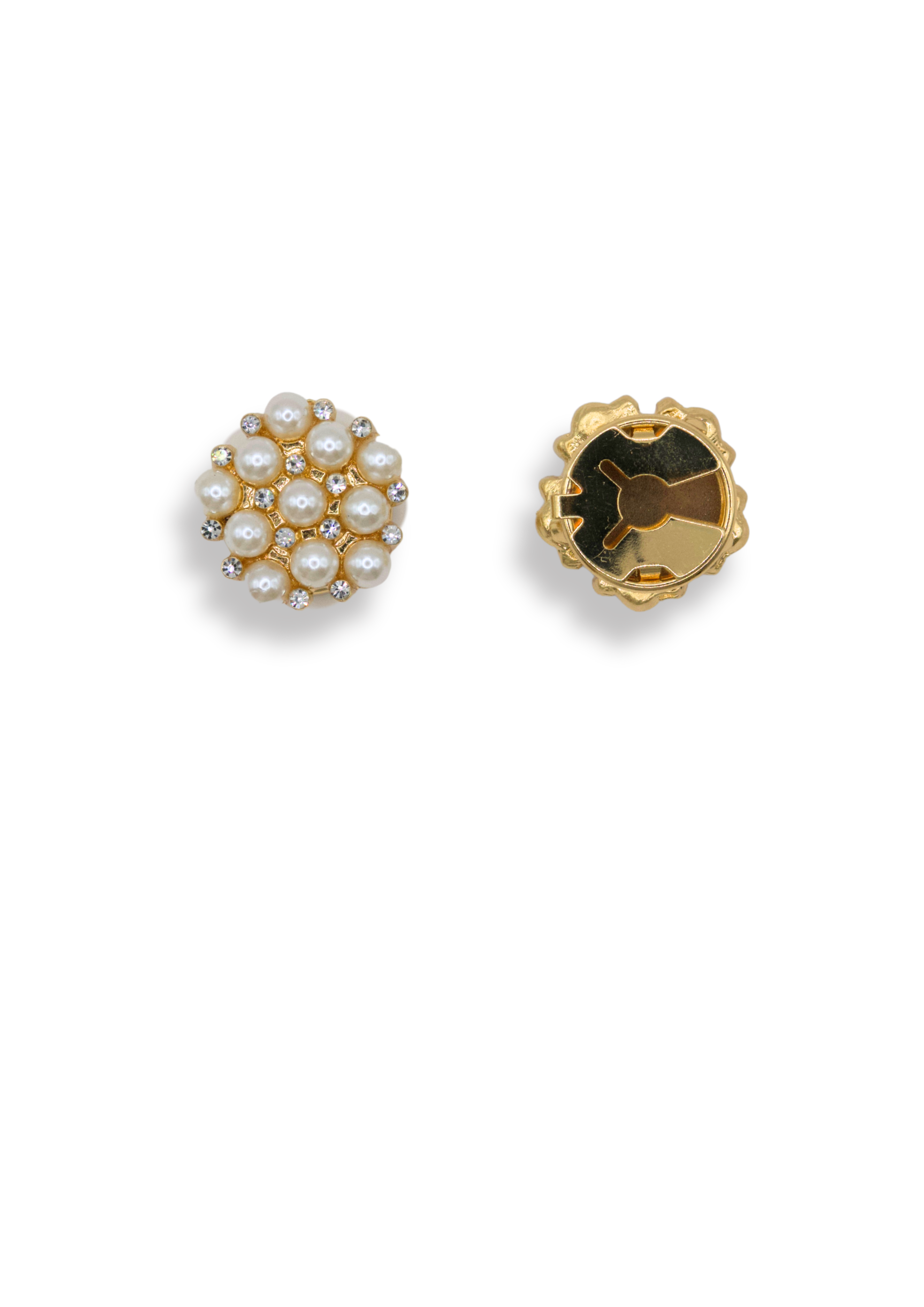 Snow small button cover | One set