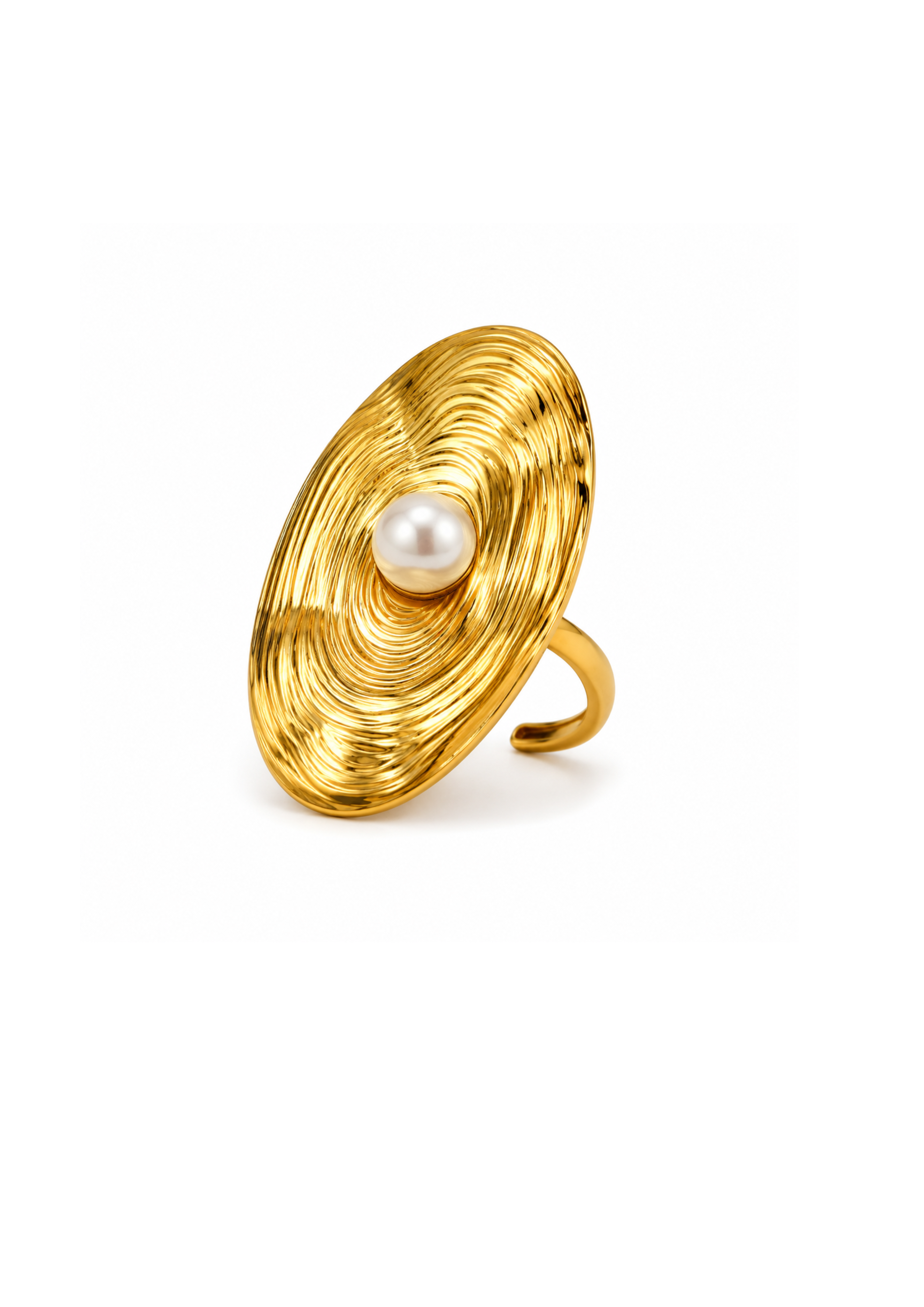Golden Halo Ring