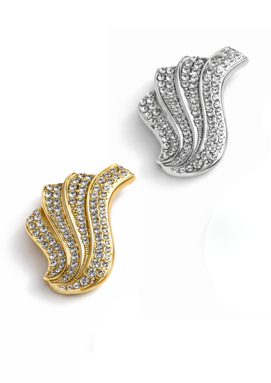 The Modern- Wave Button Cover