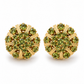 Stella button cover green front
