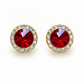 Grace Ruby button cover front