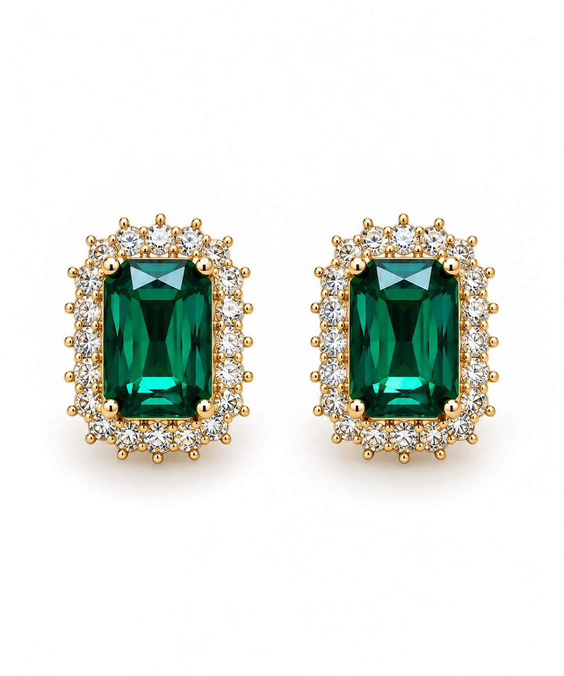 Grace Emerald button cover | One set