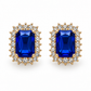 Grace Sapphire button cover | One set