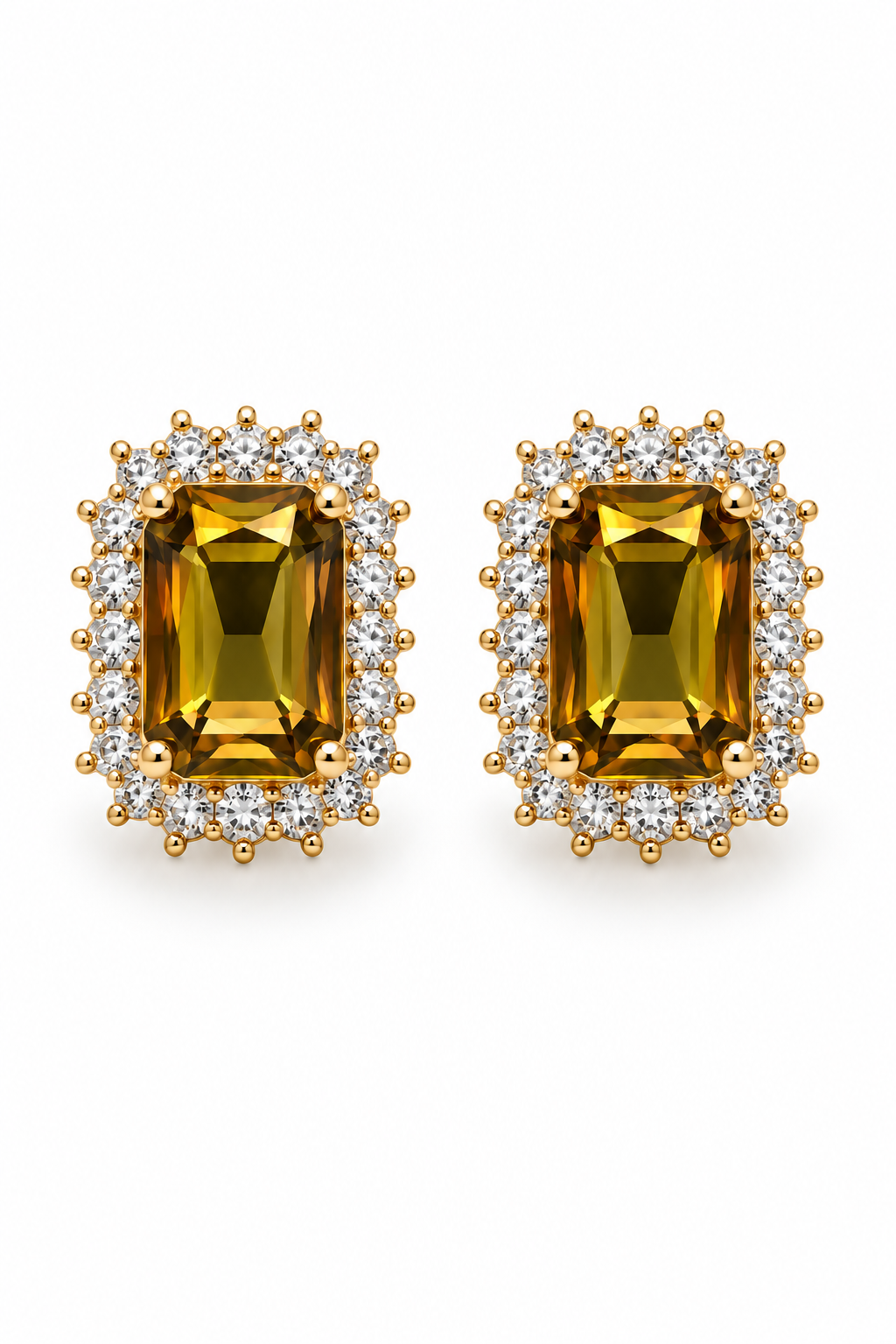 Grace Citrine button cover | One set