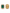Grace Emerald button cover front and back