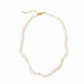 Pearl Necklace with gold details