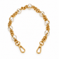 Pearl Chain Bag Strap gold