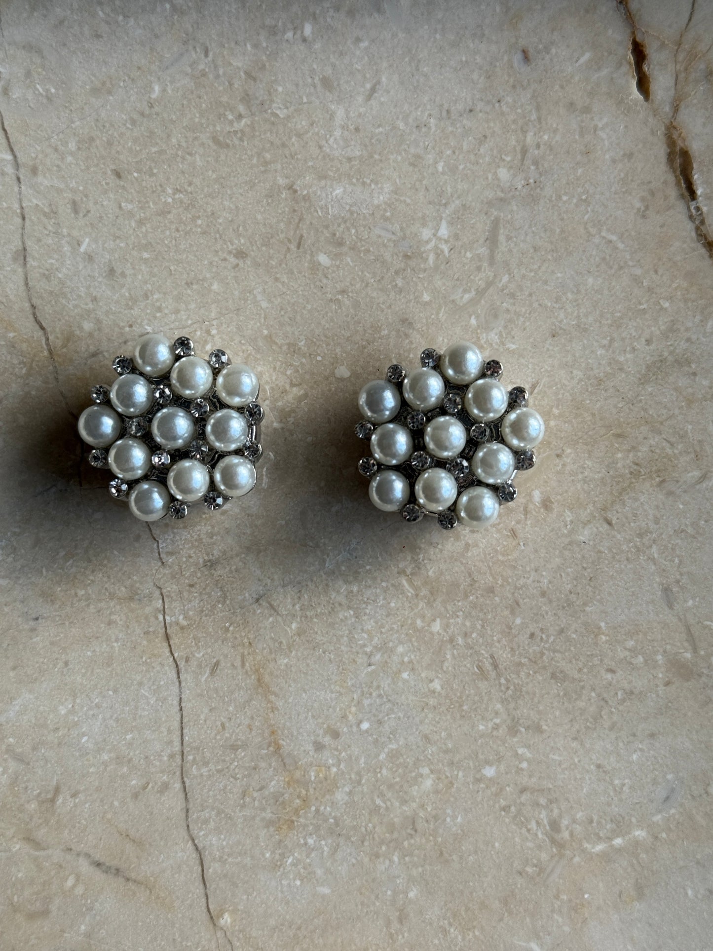 Snow small button cover | One set