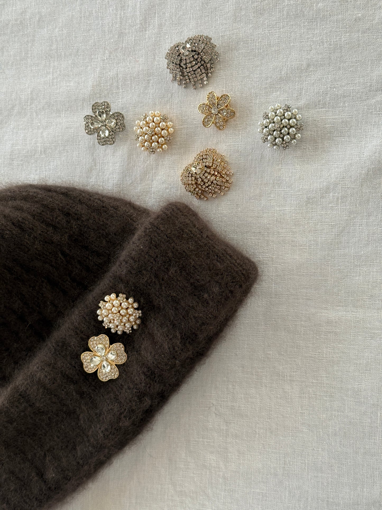 Button Cover Pin | One set