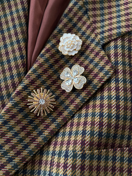 Button Cover Pin | One set