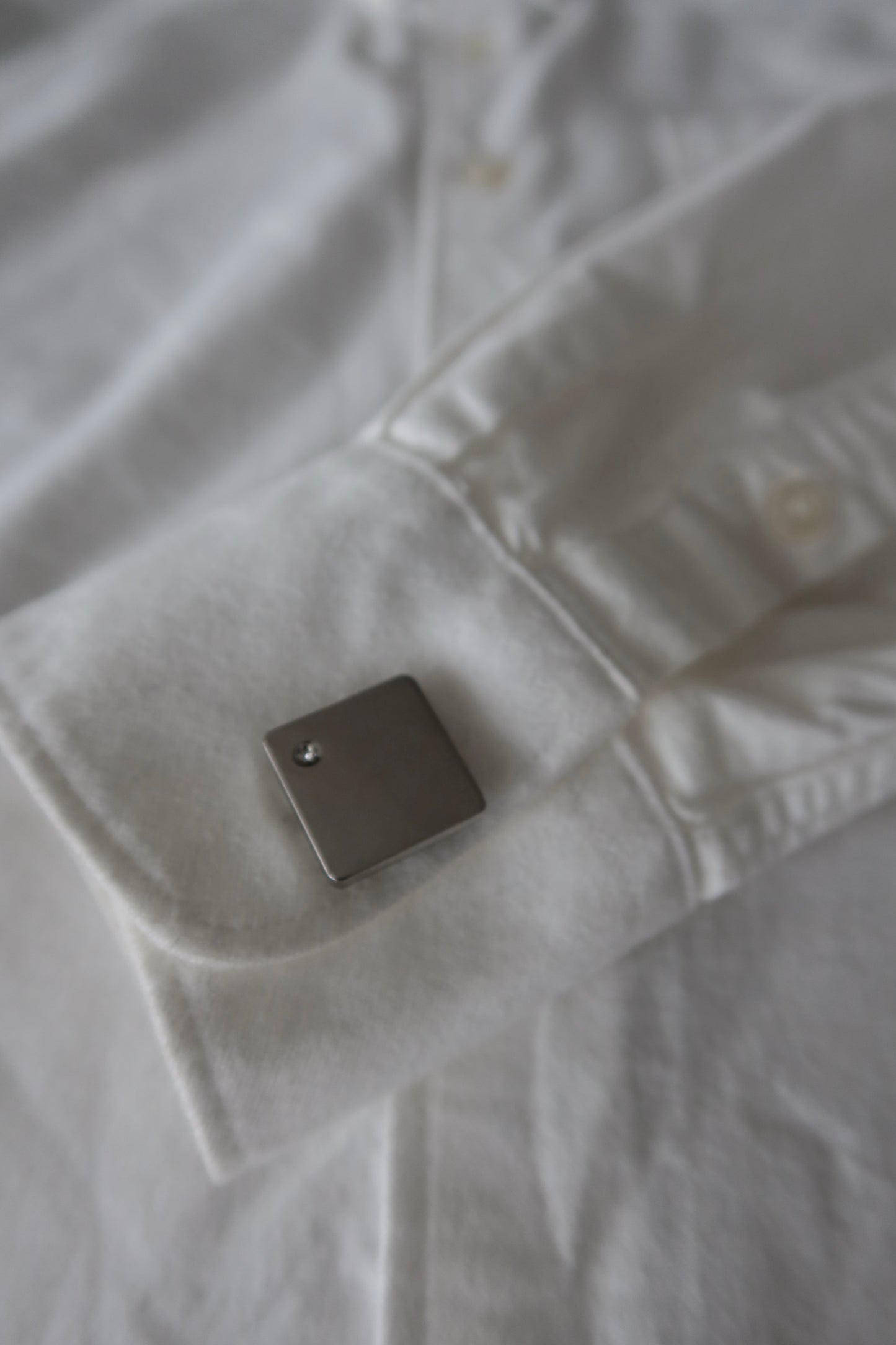 Four Silver Button Cover | One set