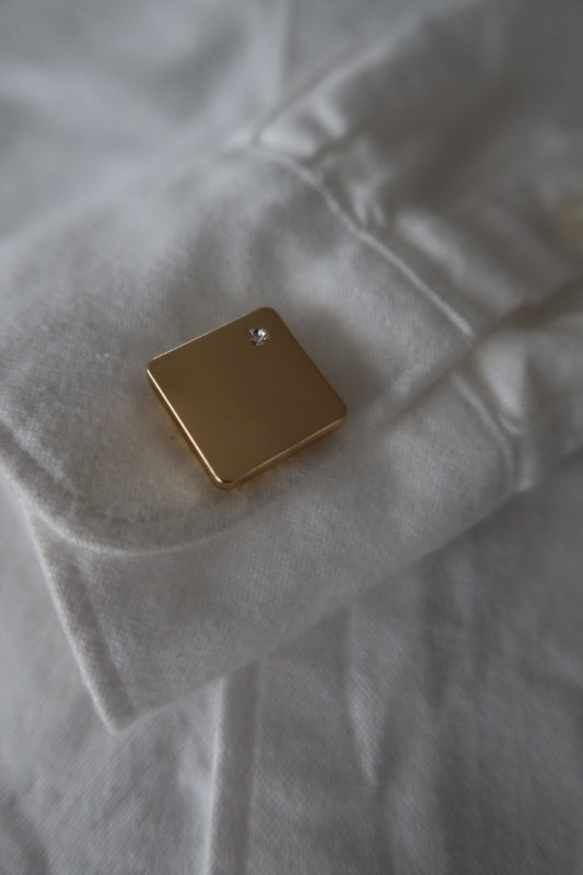 Four Gold Button Cover | One set