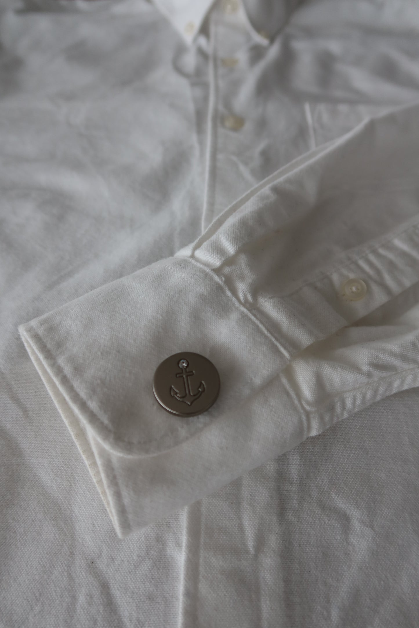 Anchor Silver Button Cover | One set