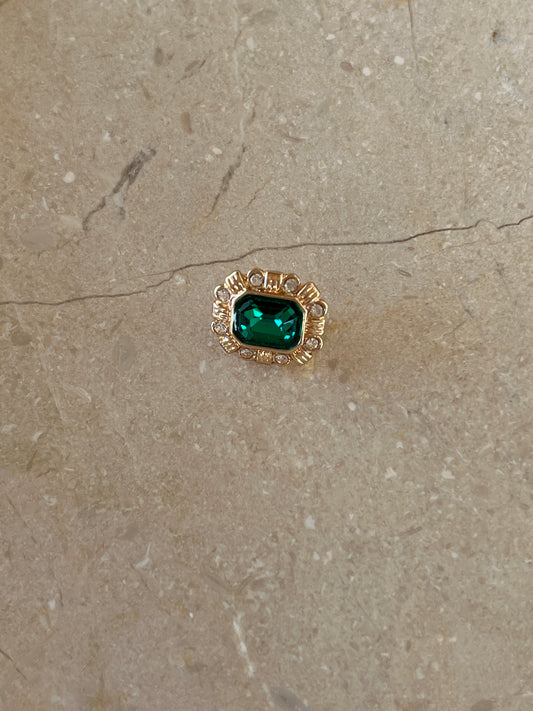 Linn button Green