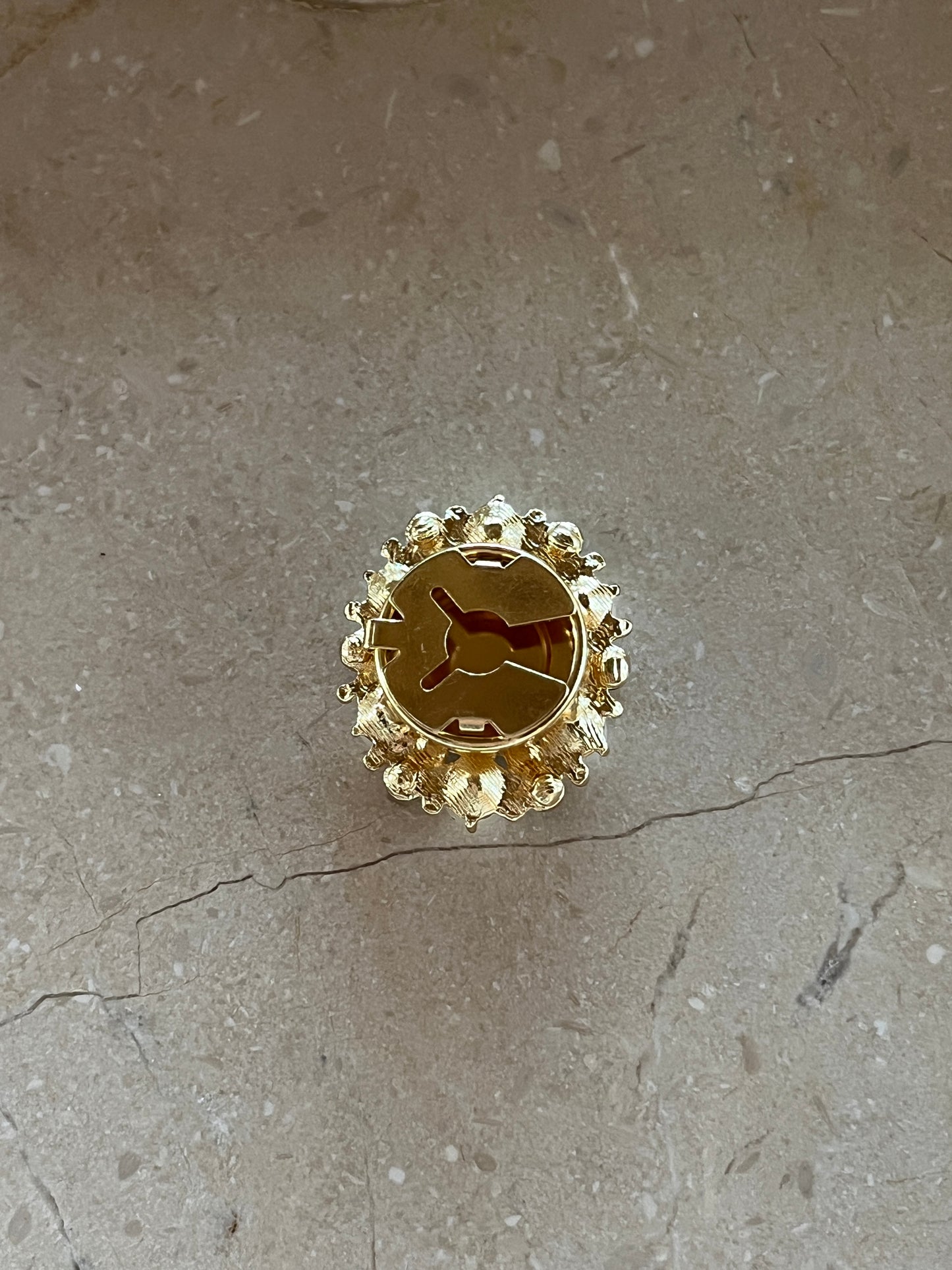 Sadie button cover black