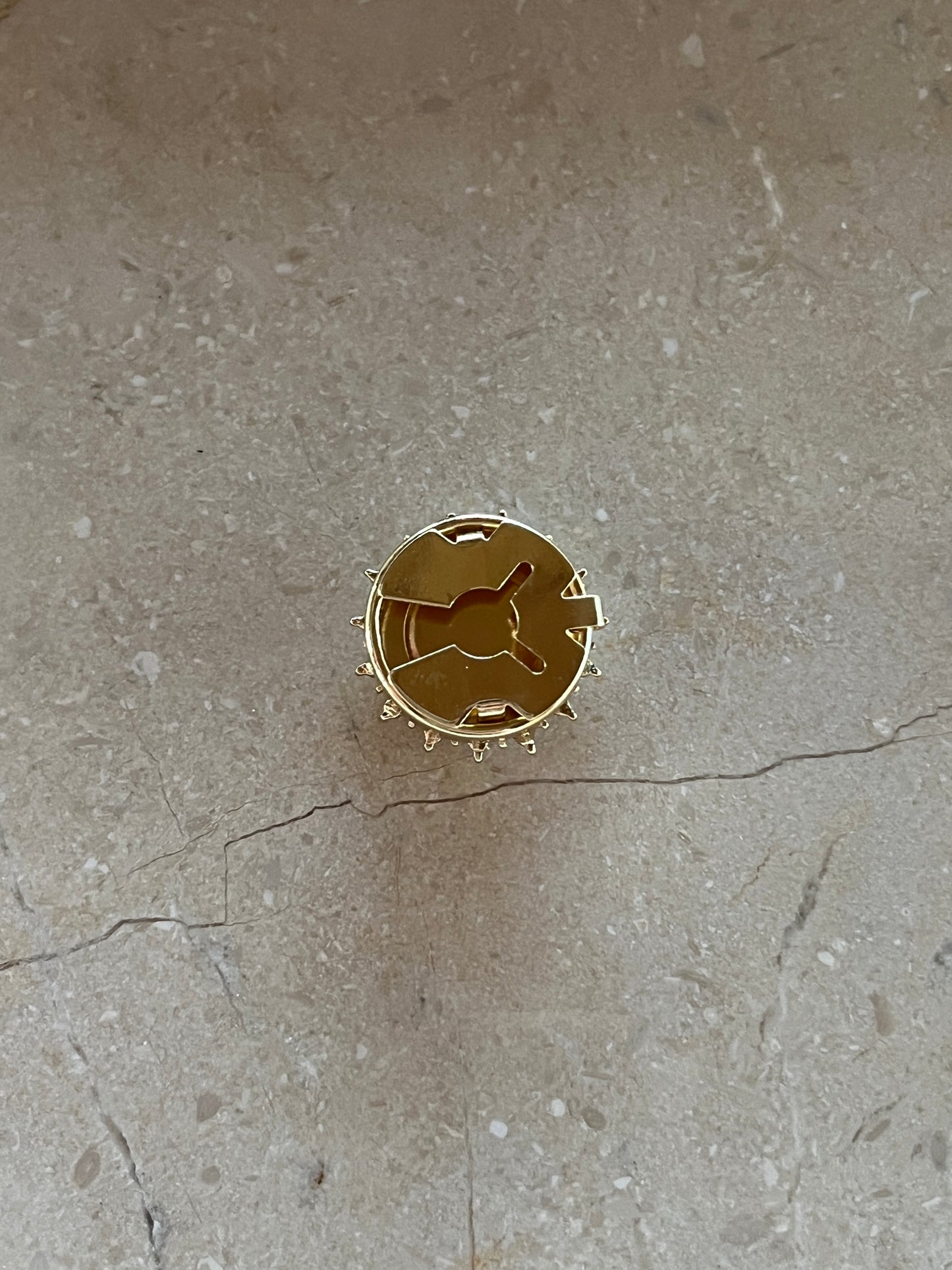 Josephine button cover gold