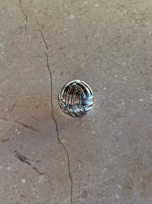 Sanna button silver