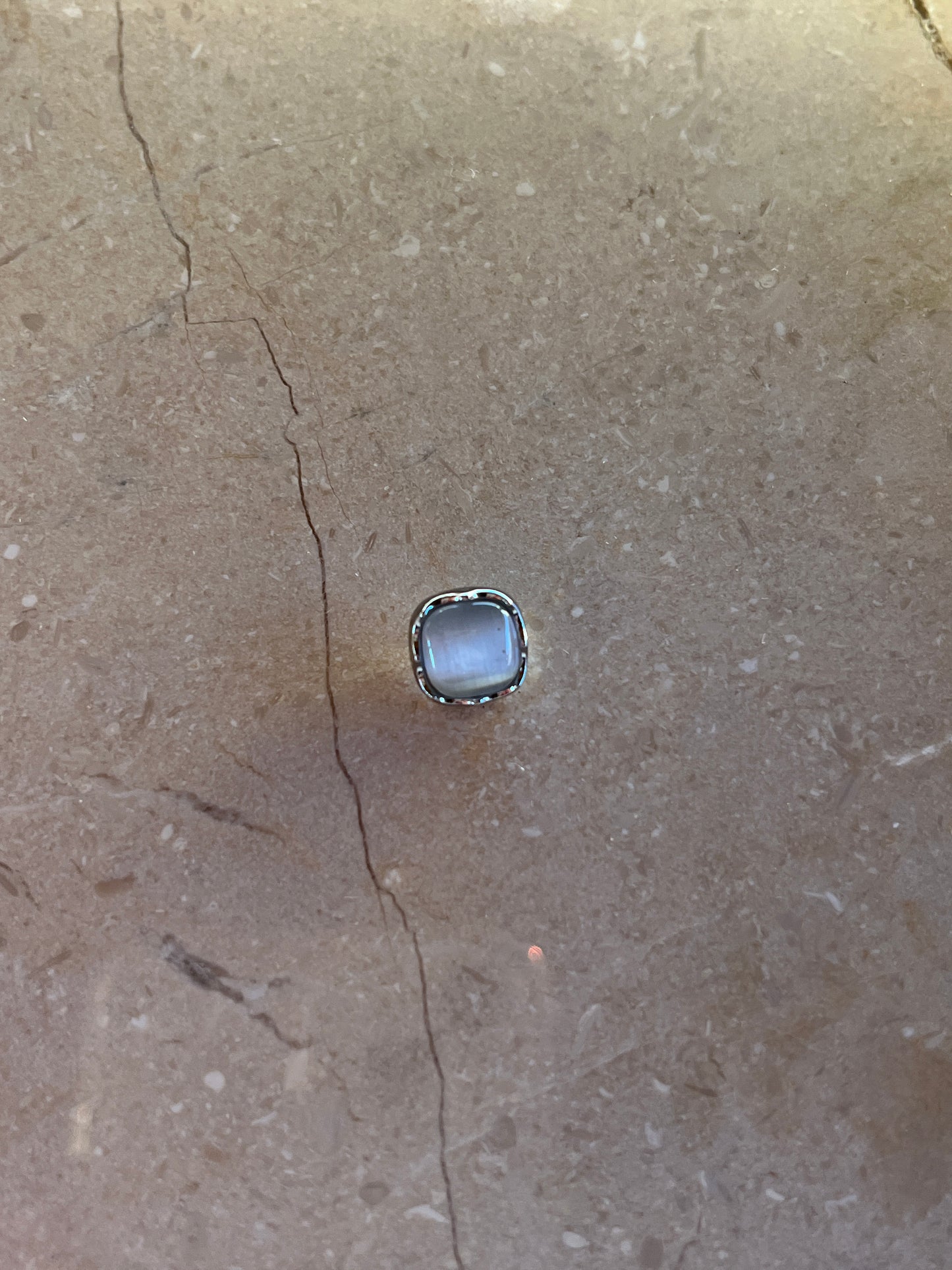 Sommerbris button silver