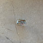 Bay button silver