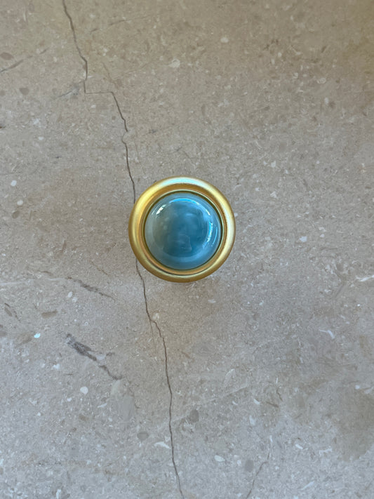 Sunny button blue
