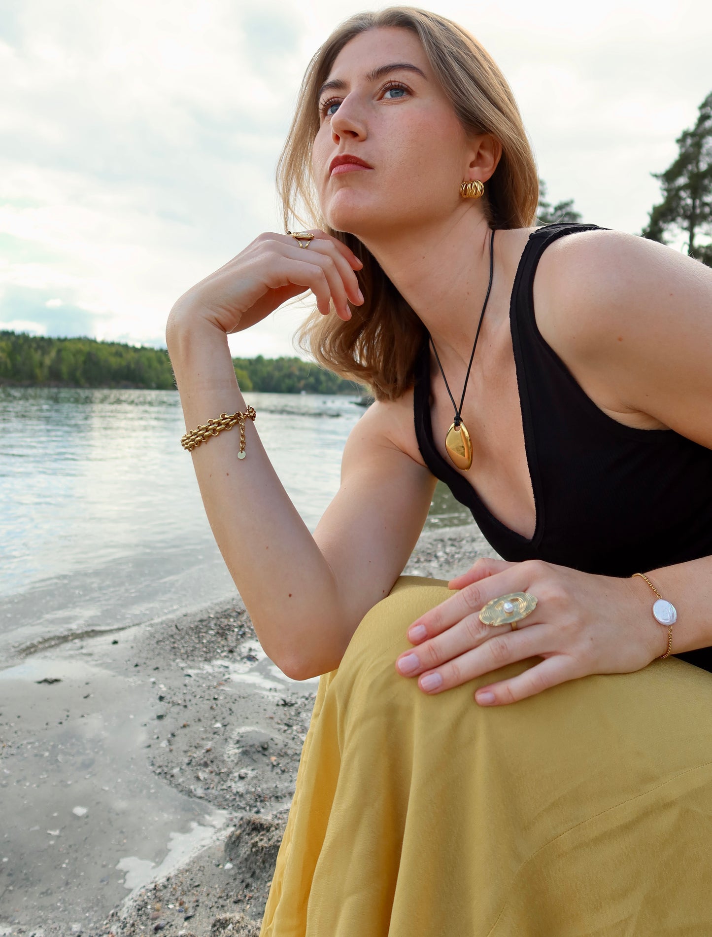 Golden Muse Necklace