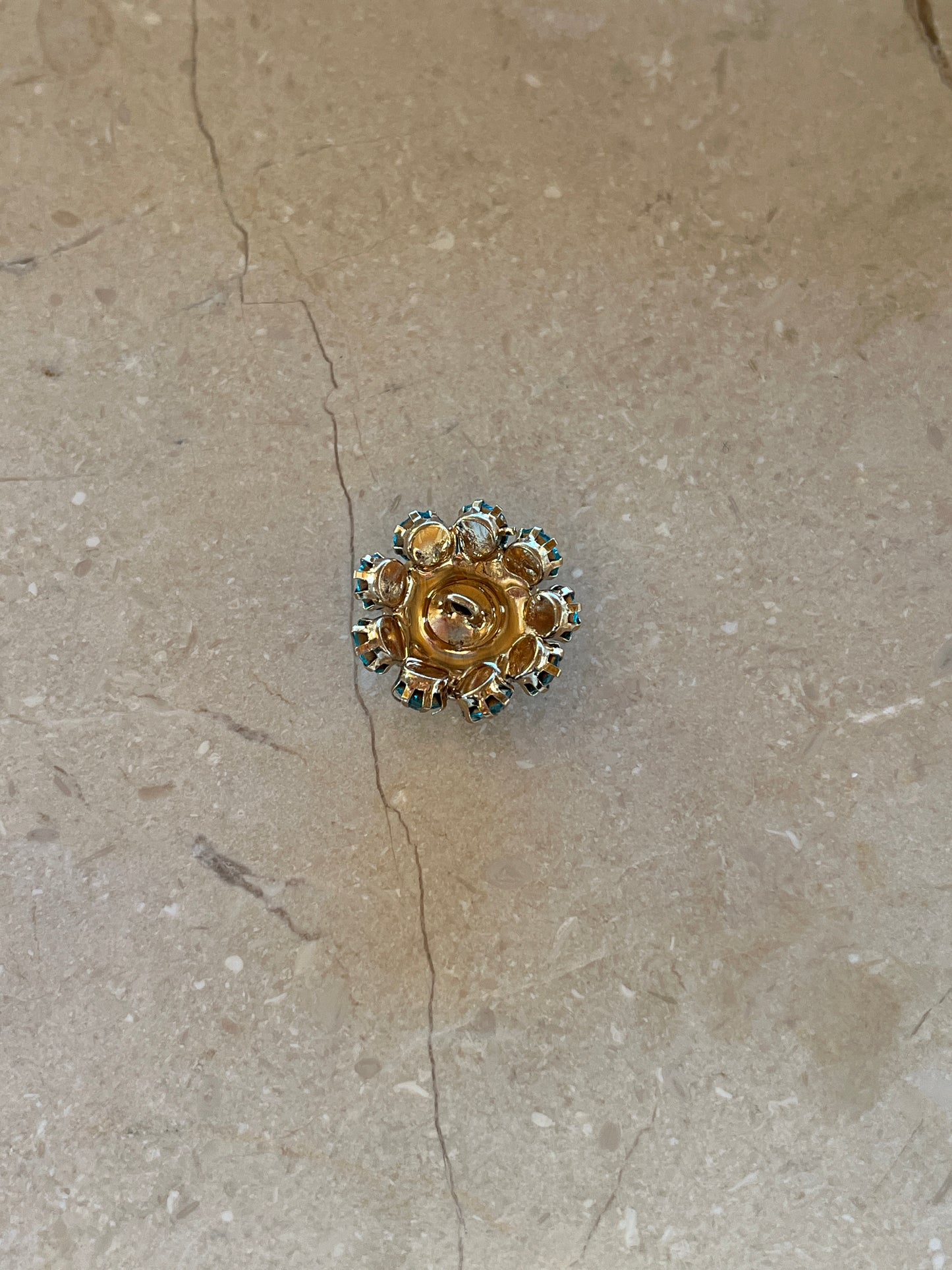 Gigi button turquoise