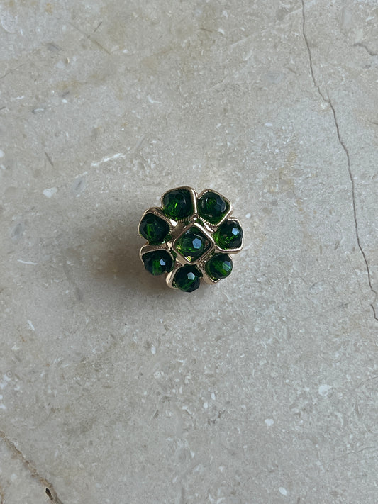 Glow button green