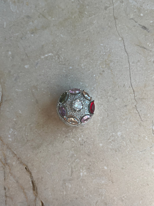 Blossoms button