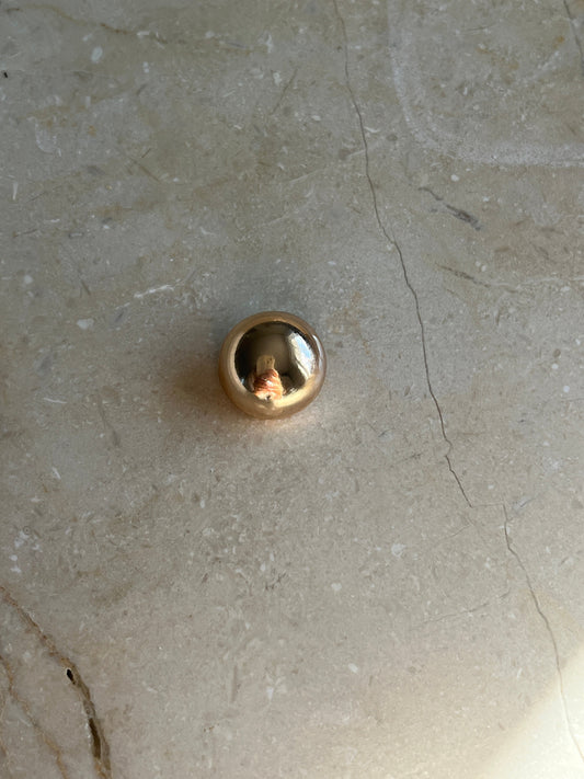 Turid button gold