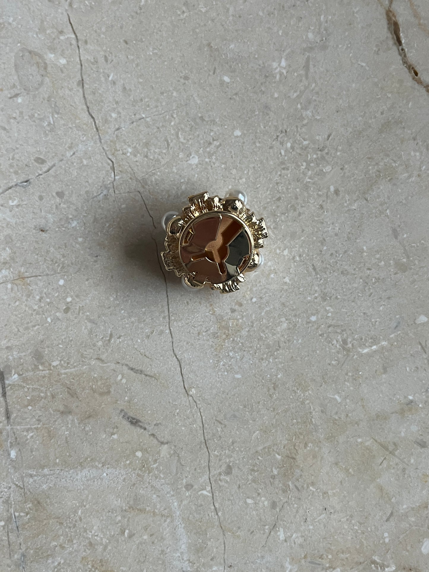 Crustal button cover
