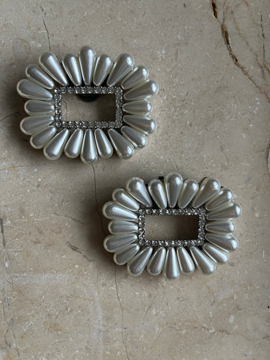 Marry Shoe Buckles Silver